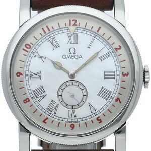 Omega Pilot Watch 40mm Shell 516.13.41.10.05.001 SS Leather Men's